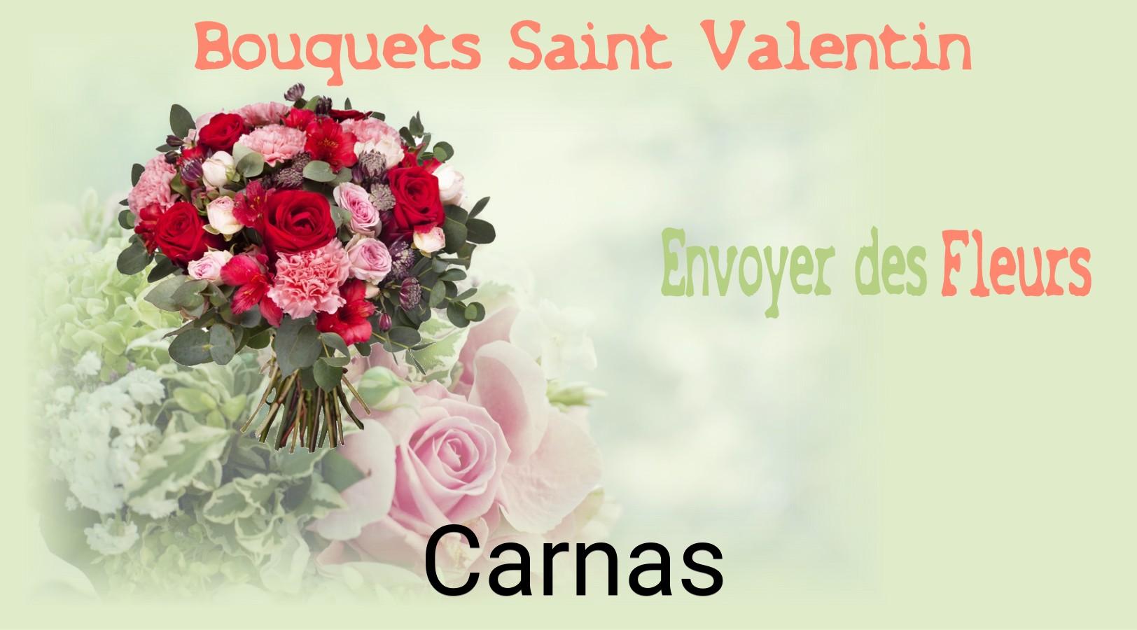Roses de Saint-Valentin livrées à Carnas